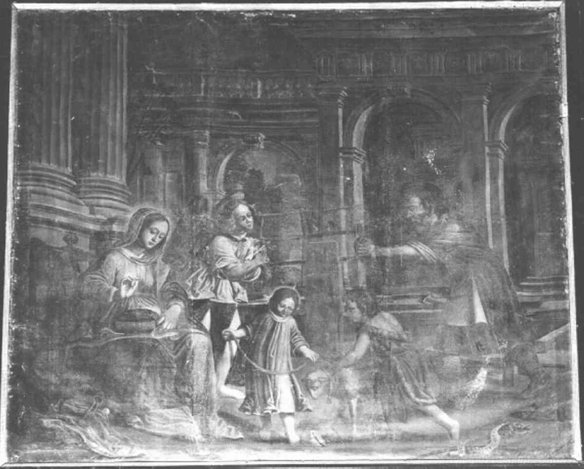 Sacra Famiglia (dipinto) - ambito veneto (prima metà sec. XVII)