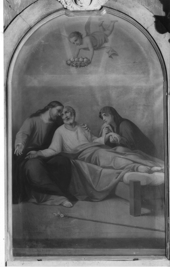 morte di San Giuseppe (dipinto) - ambito veneto (prima metà sec. XIX)