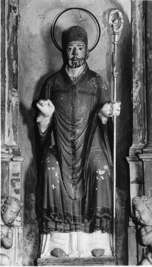San Zeno (statua) di Rigino Di Enrico (primo quarto sec. XIV)