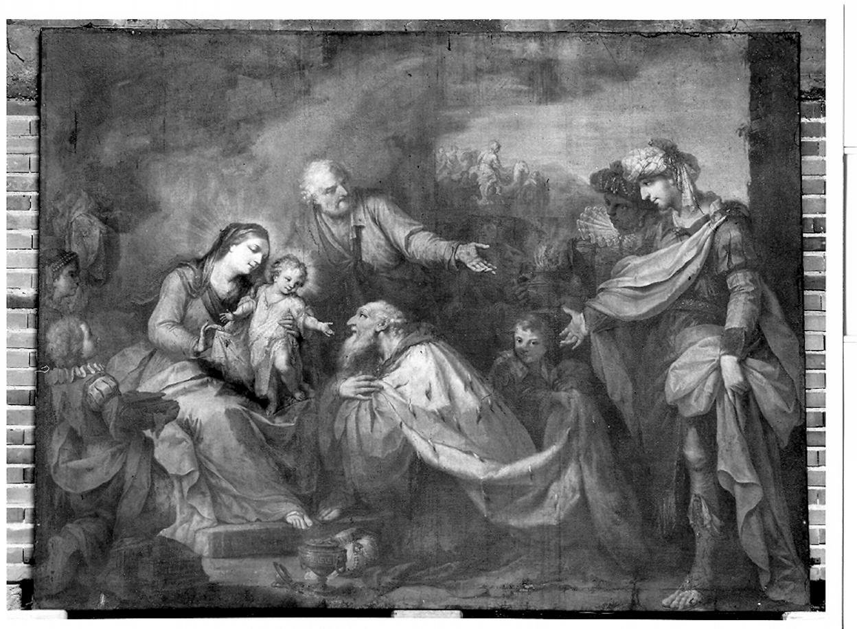 adorazione dei Re Magi (dipinto) di Ugolini Agostino (sec. XVIII)