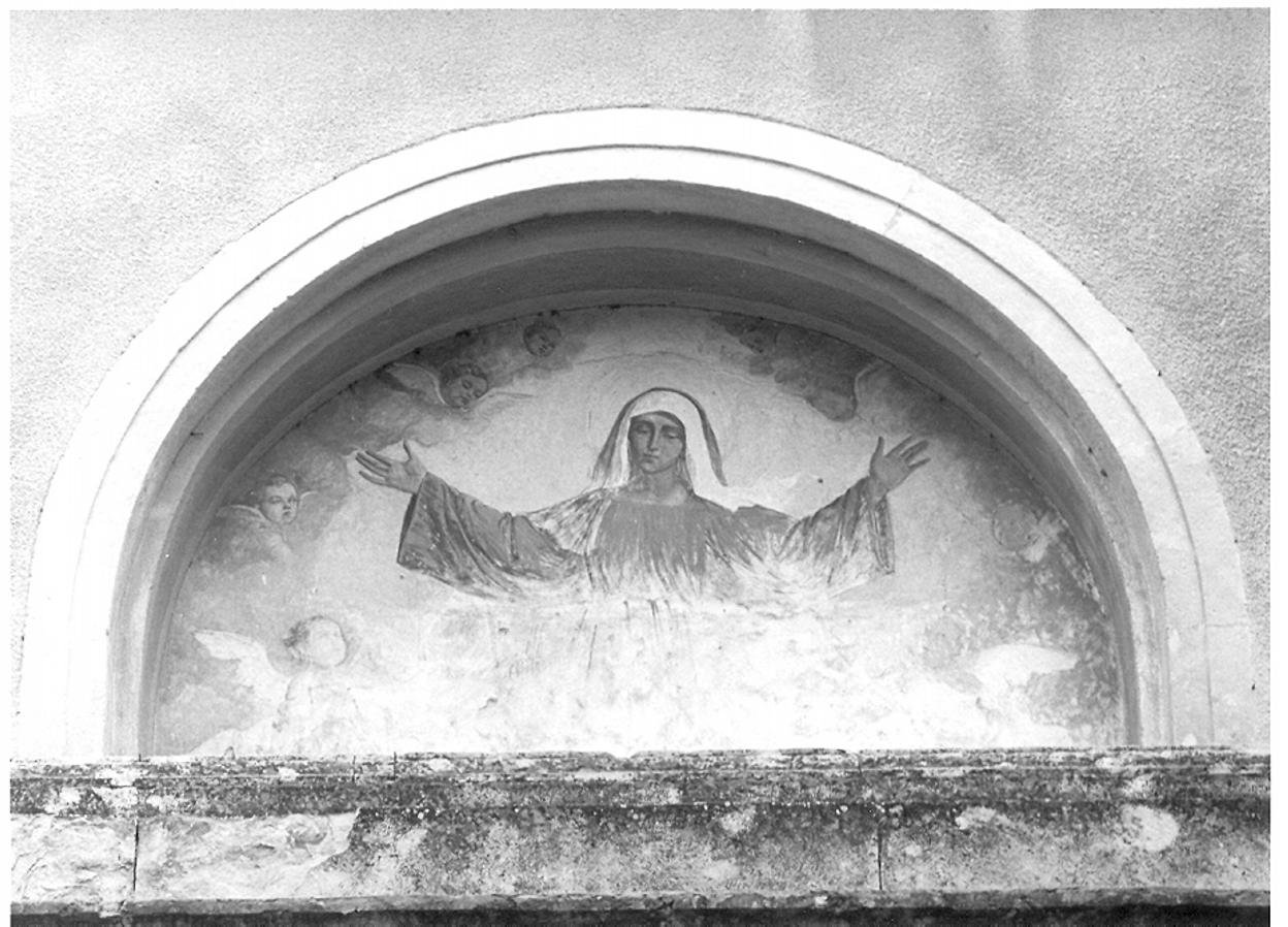 Madonna Assunta (dipinto, frammento) - ambito veronese (primo quarto sec. XIX)
