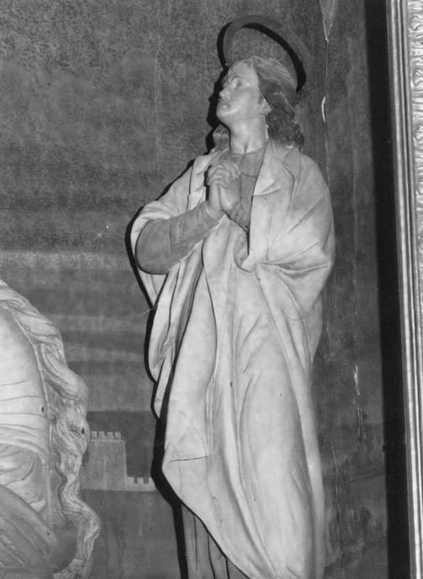 San Giovanni Evangelista (statua) - ambito veneto (seconda metà sec. XVIII)