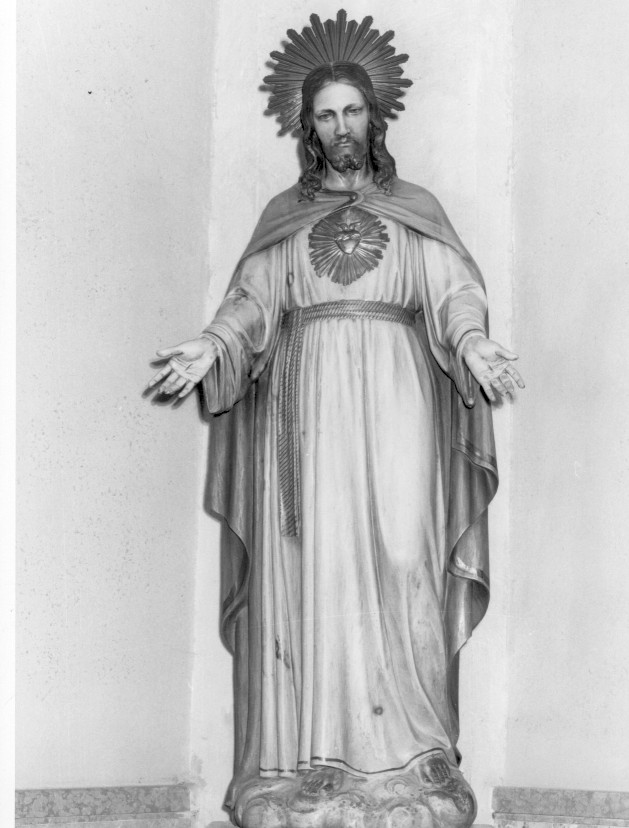 Cristo redentore benedicente (statua) - ambito veneto (seconda metà sec. XIX)