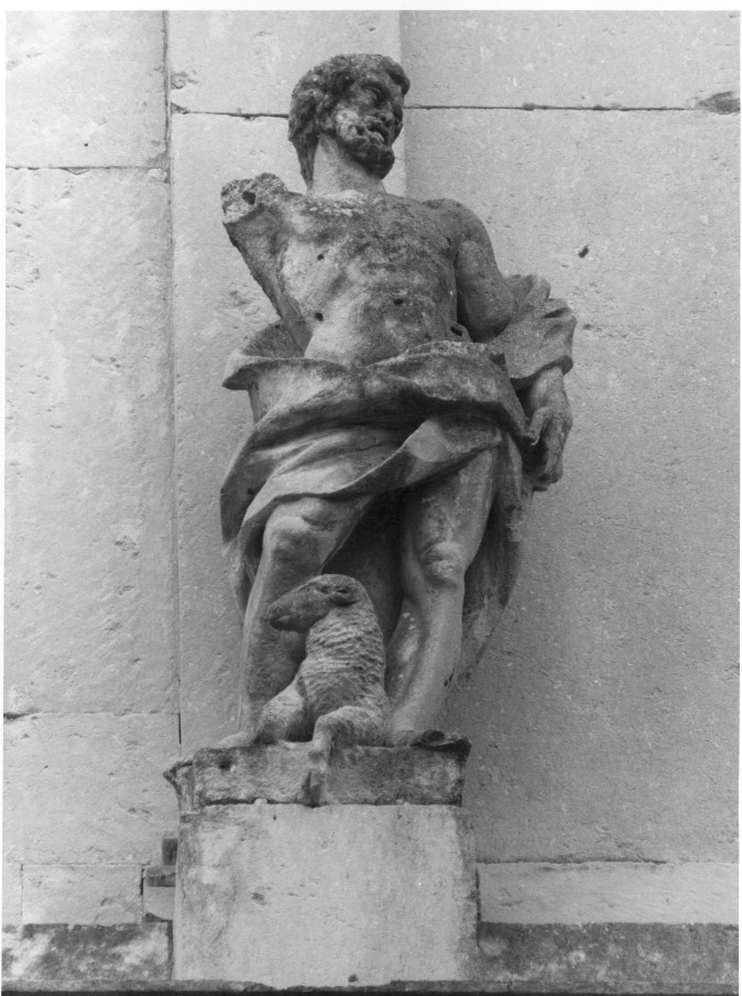 San Giovanni Battista (statua) - ambito veneto (sec. XVIII)
