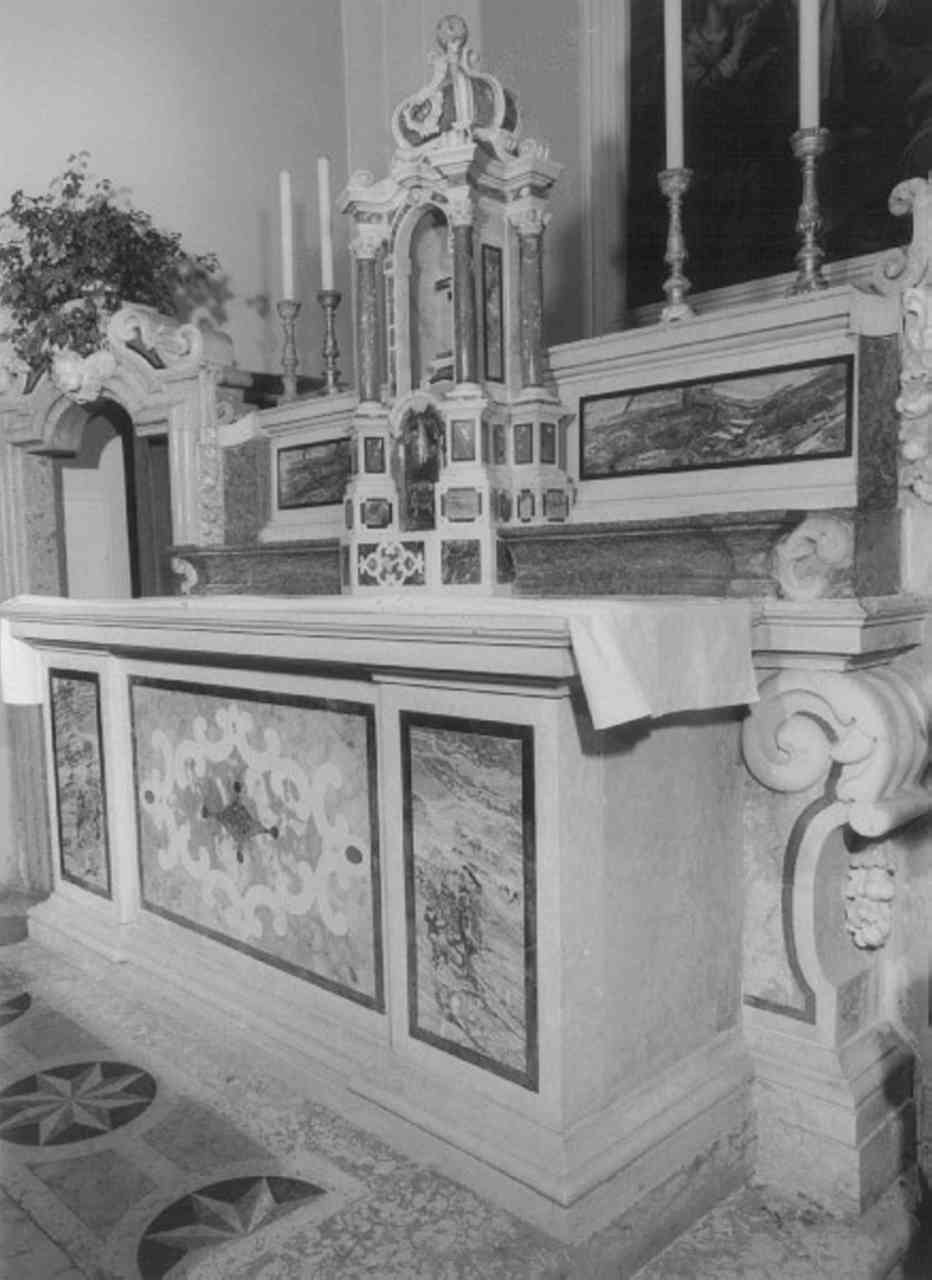 altare maggiore - ambito veneto (prima metà sec. XVIII)