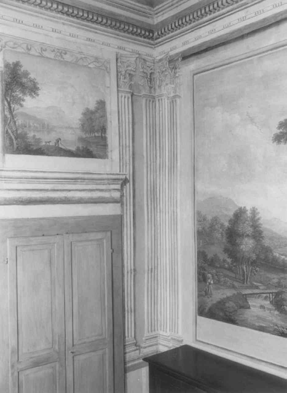 paesaggio (dipinto, serie) di Porta Andrea (sec. XVIII)