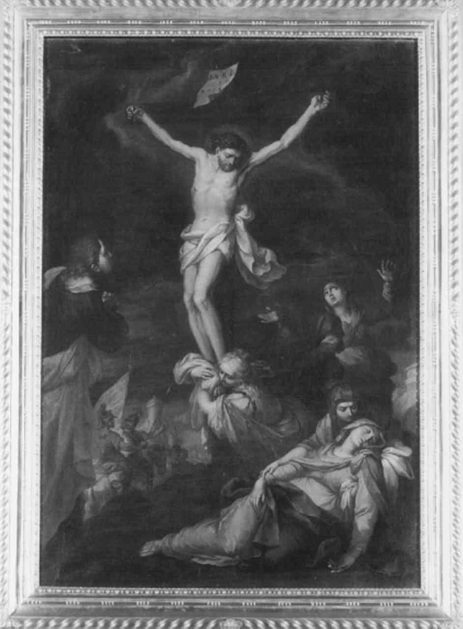 crocifissione (dipinto) di Ugolini Agostino (attribuito) (sec. XIX)