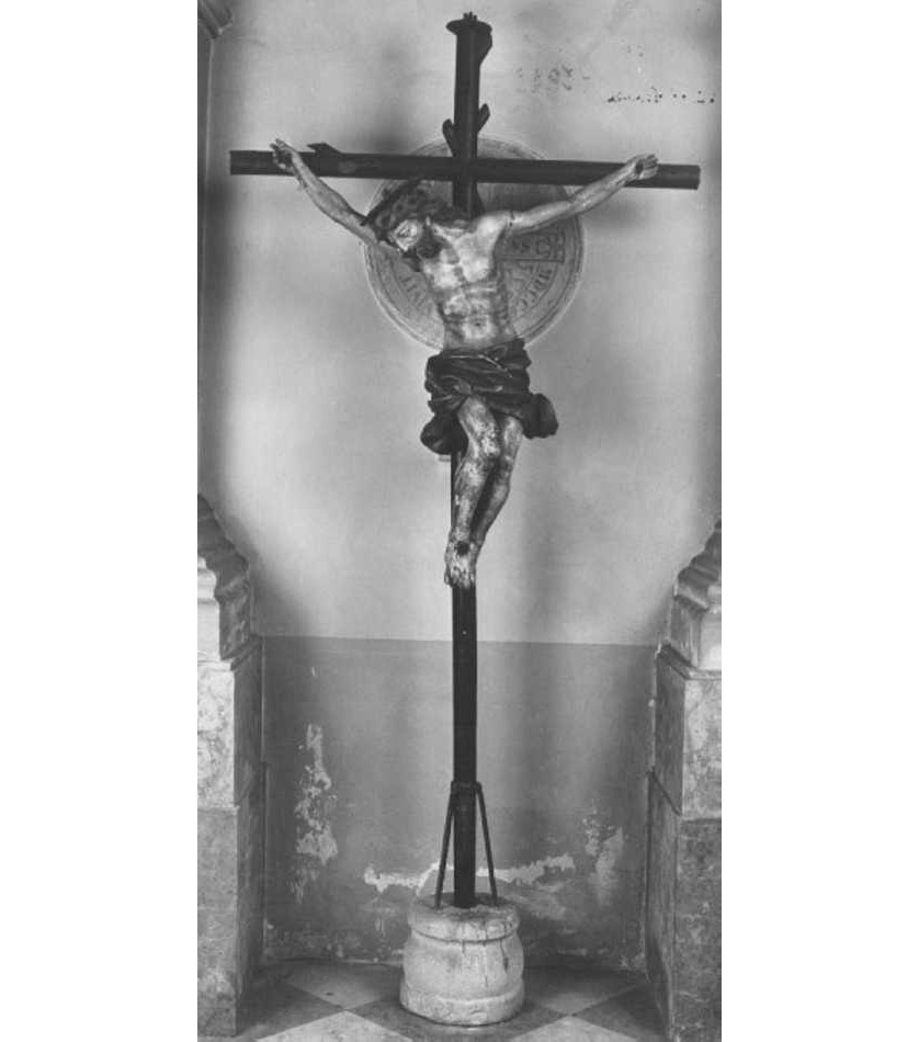 Cristo crocifisso (croce d'altare) - ambito veneto (sec. XVIII)