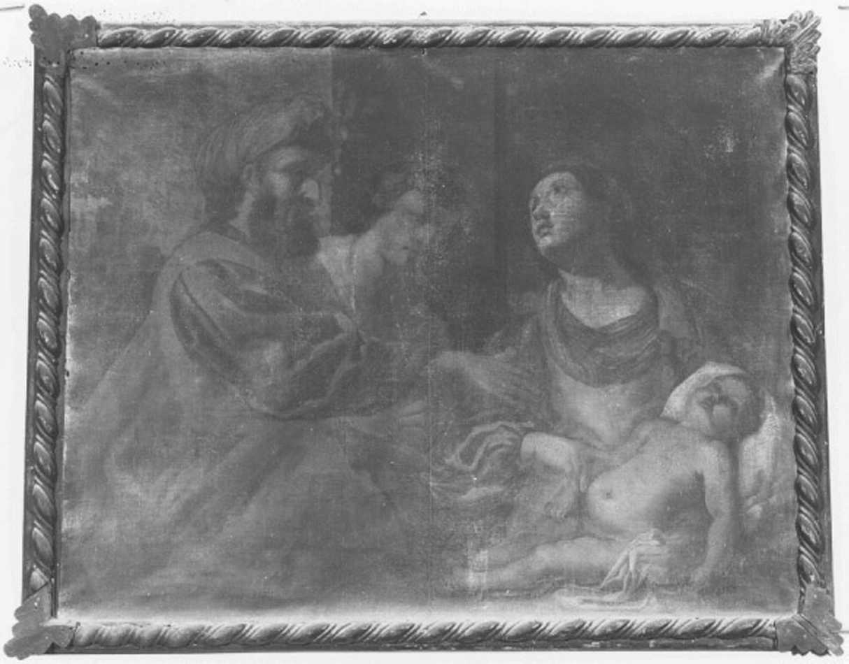 Giudizio di Salomone (dipinto) - ambito veneto (fine/inizio secc. XVII/ XVIII)