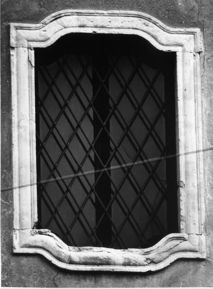 mostra di finestra - ambito veneto (sec. XVIII)