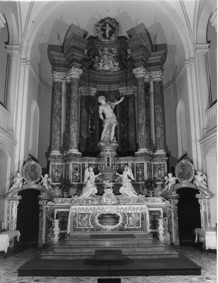 altare maggiore di Pozzo Andrea, Corbarelli Antonio (sec. XVIII)