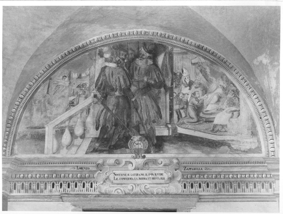 storie della vita di Sant'Antonio (dipinto, elemento d'insieme) di Muttoni Antonio (attribuito) (sec. XVII)