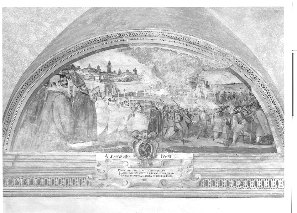 storie della vita di Sant'Antonio (dipinto, elemento d'insieme) di Muttoni Domenico il Giovane (sec. XVII)