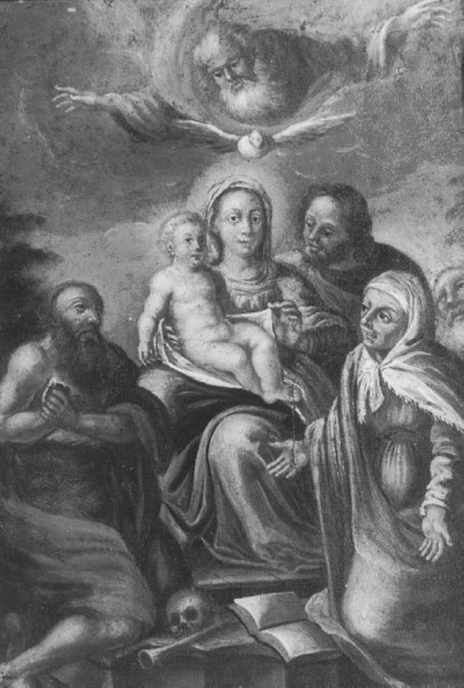 Sacra Famiglia con Sant'Anna (dipinto) - ambito veronese (sec. XIX)