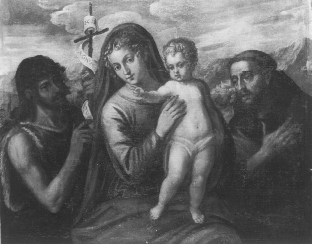 Madonna con Bambino e Santi (dipinto) - ambito veronese (sec. XVII)