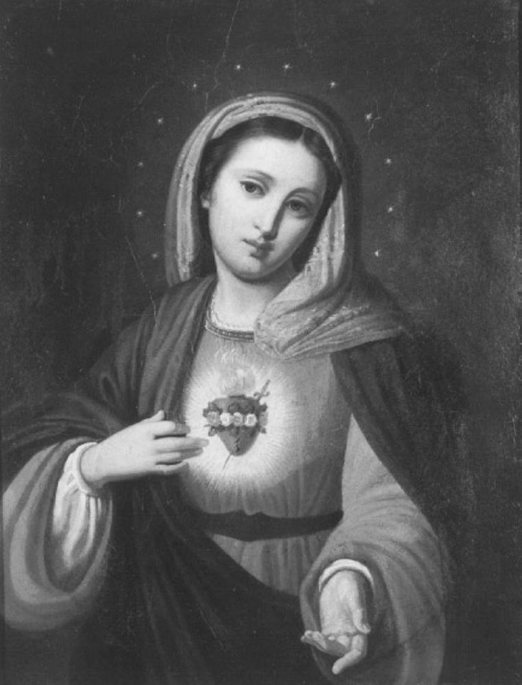 Sacro Cuore di Maria (dipinto) - ambito veneto (sec. XIX)