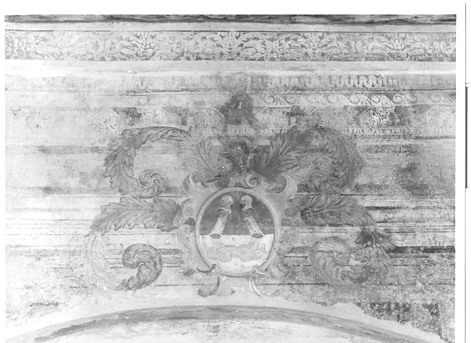 stemma gentilizio (dipinto, elemento d'insieme) di Ligozzi Francesco (bottega) (sec. XVI)