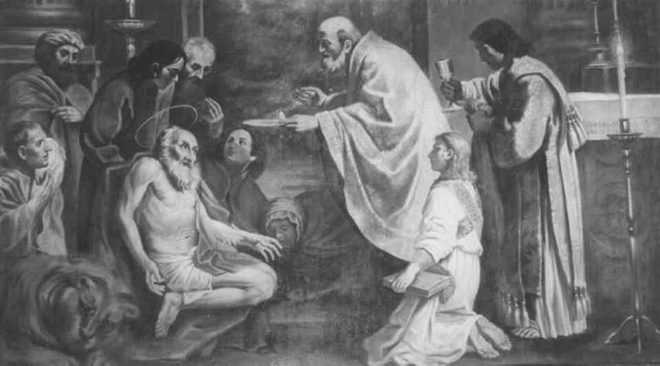San Girolamo (dipinto) - ambito veneto (sec. XX)