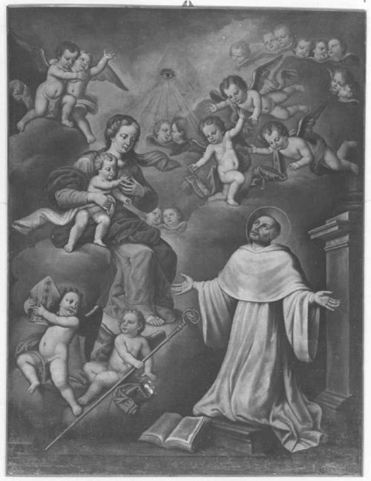 Madonna con Bambino (dipinto) di Marchesini Alessandro (maniera) (primo quarto sec. XVIII)