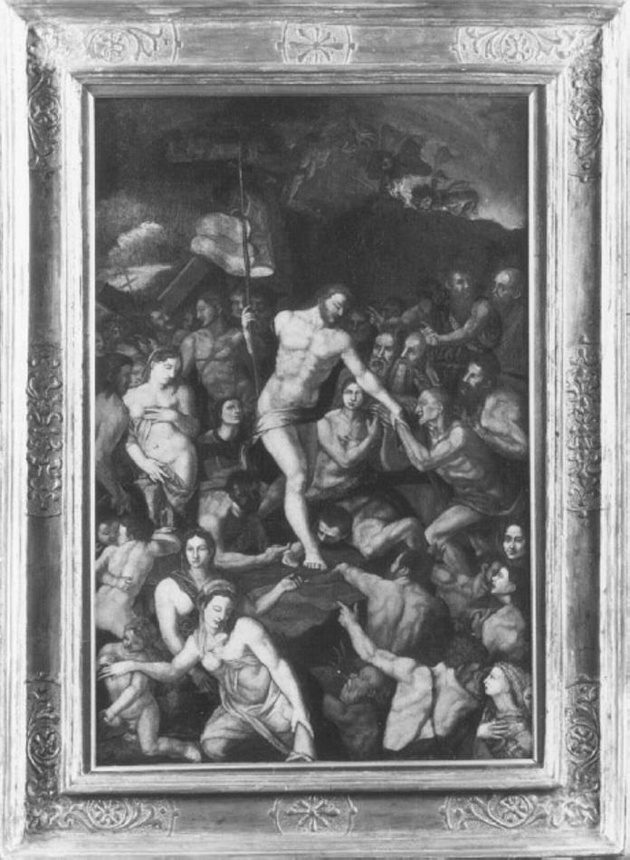 discesa di Cristo al limbo (dipinto) - ambito toscano (seconda metà sec. XVI)