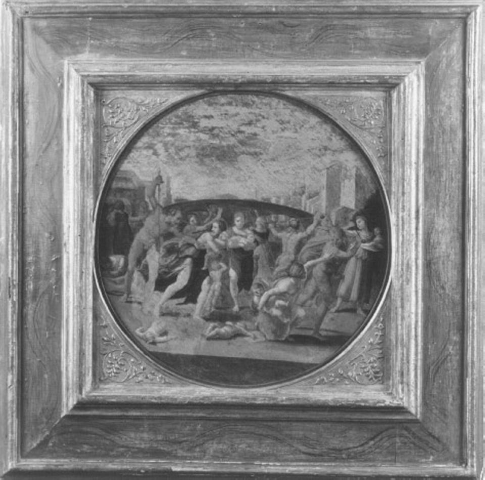 strage degli innocenti (dipinto) - ambito toscano (sec. XVI)