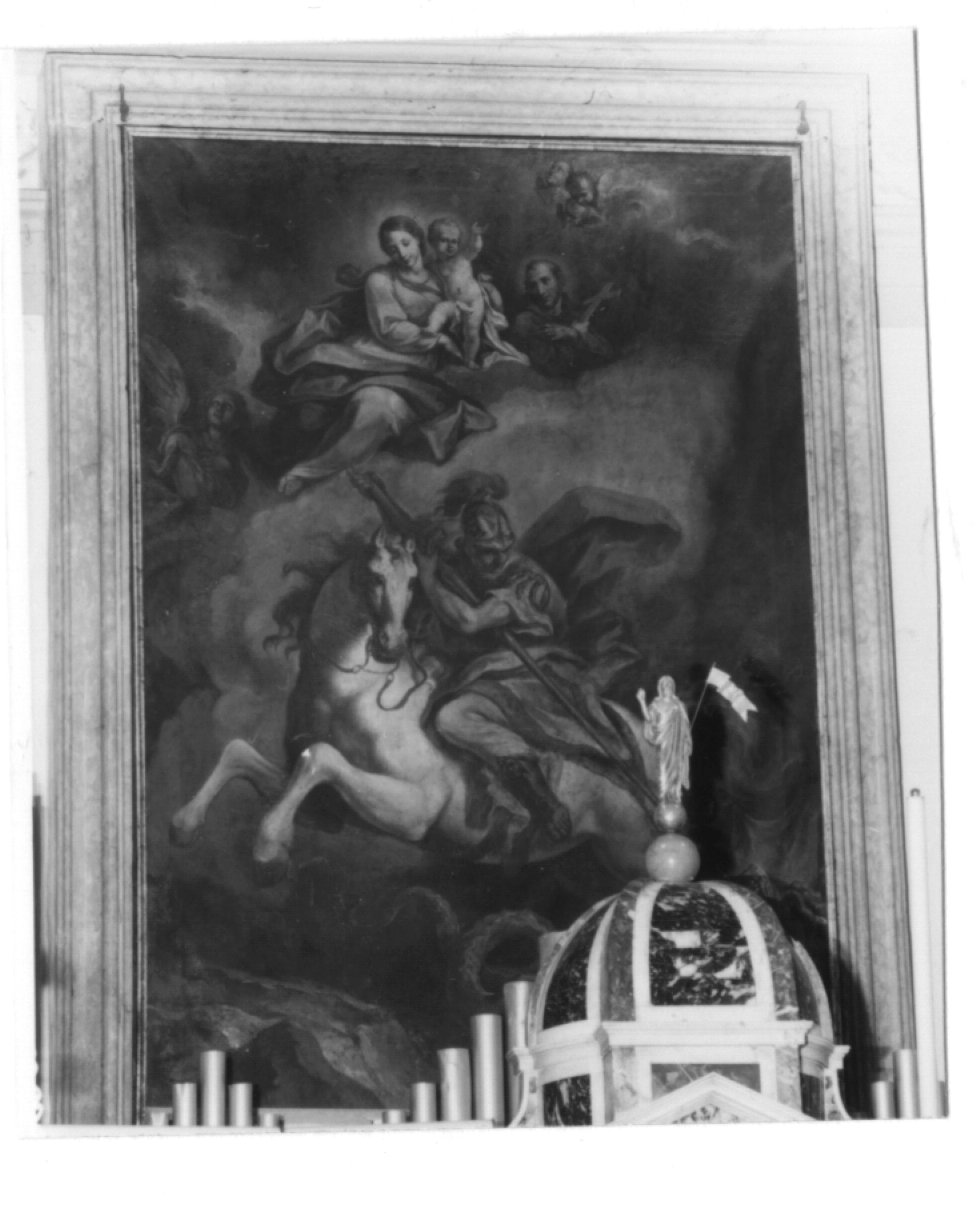 Madonna con Bambino (dipinto) di Ugolini Agostino (secc. XVIII/ XIX)