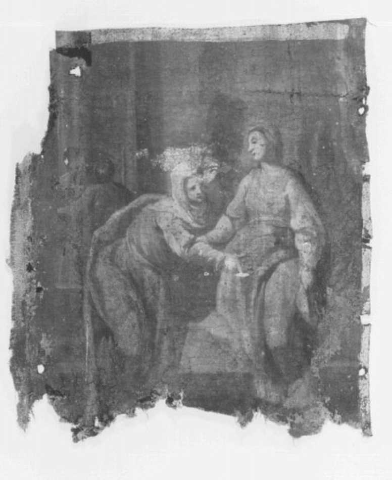 visitazione (dipinto, elemento d'insieme) - ambito veronese (sec. XVII)