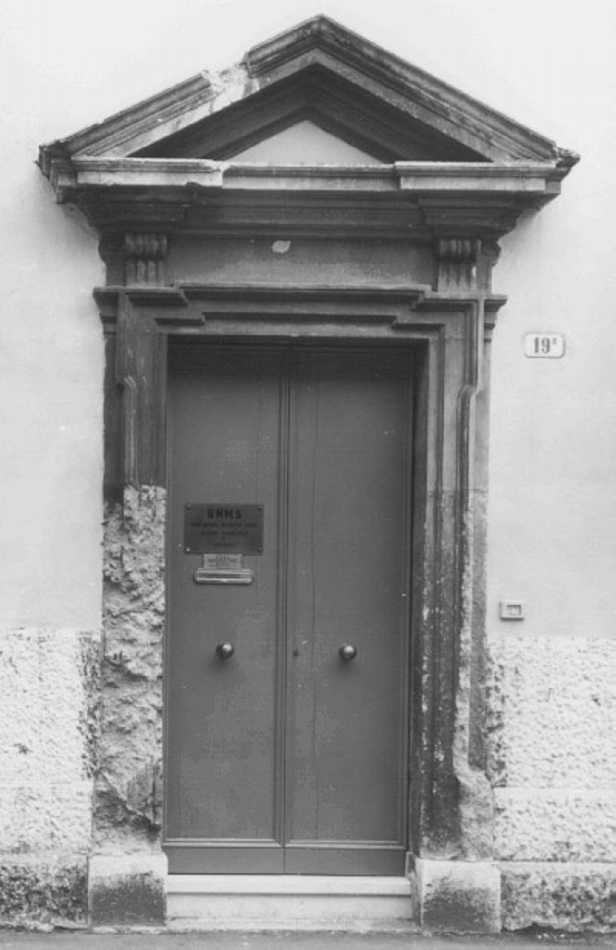 portale di Montanari Giuseppe, Ranghieri Giuseppe (sec. XVIII)