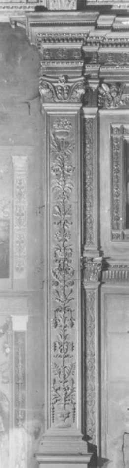 motivi decorativi a candelabra (lesena, elemento d'insieme) - ambito veneto (secc. XIX/ XX)