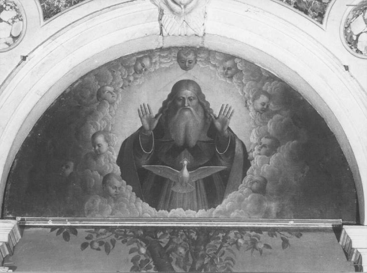Dio Padre (dipinto) di Riccio Domenico detto Brusasorci (sec. XVI)