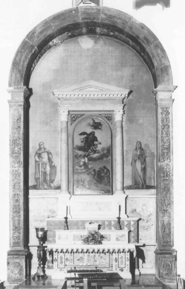 motivi decorativi a candelabre (cornice architettonica) - ambito veneto (secc. XV/ XVI)