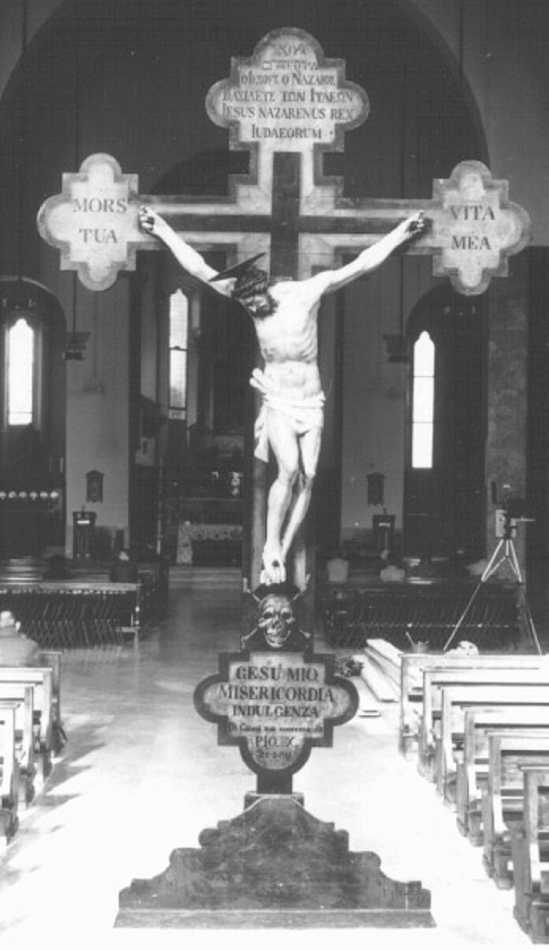 Cristo crocifisso (scultura) - ambito veneto (sec. XX)