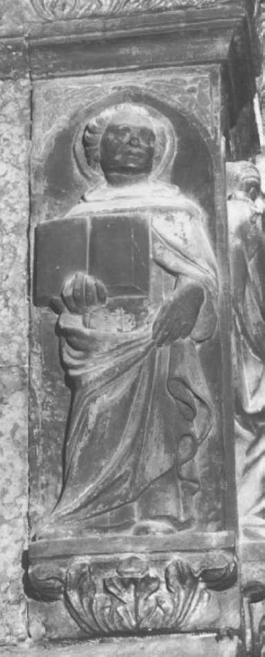 Santo (rilievo) di Lamberti Pietro (attribuito) (prima metà sec. XV)