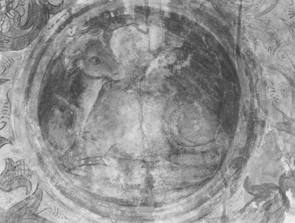 simbolo di San Luca: bue (dipinto) - ambito veneto (sec. XVI)