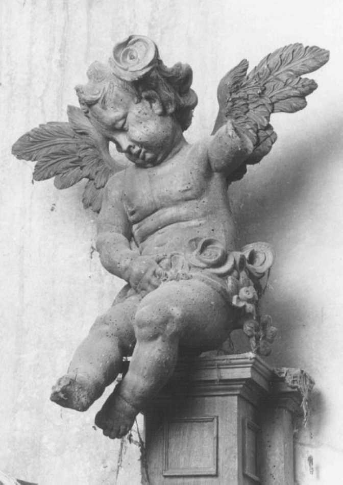angioletto con ghirlanda (statuetta) di Benoni Antonio (sec. XVIII)