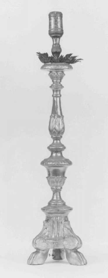 candelabro, serie - ambito veneto (prima metà sec. XIX)