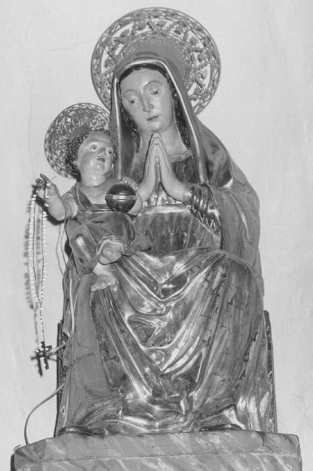 Madonna con Bambino (gruppo scultoreo) - ambito veneto (sec. XVI)