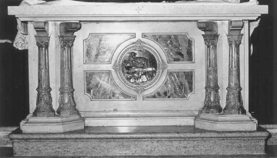 altare maggiore - ambito veronese (inizio sec. XIX)