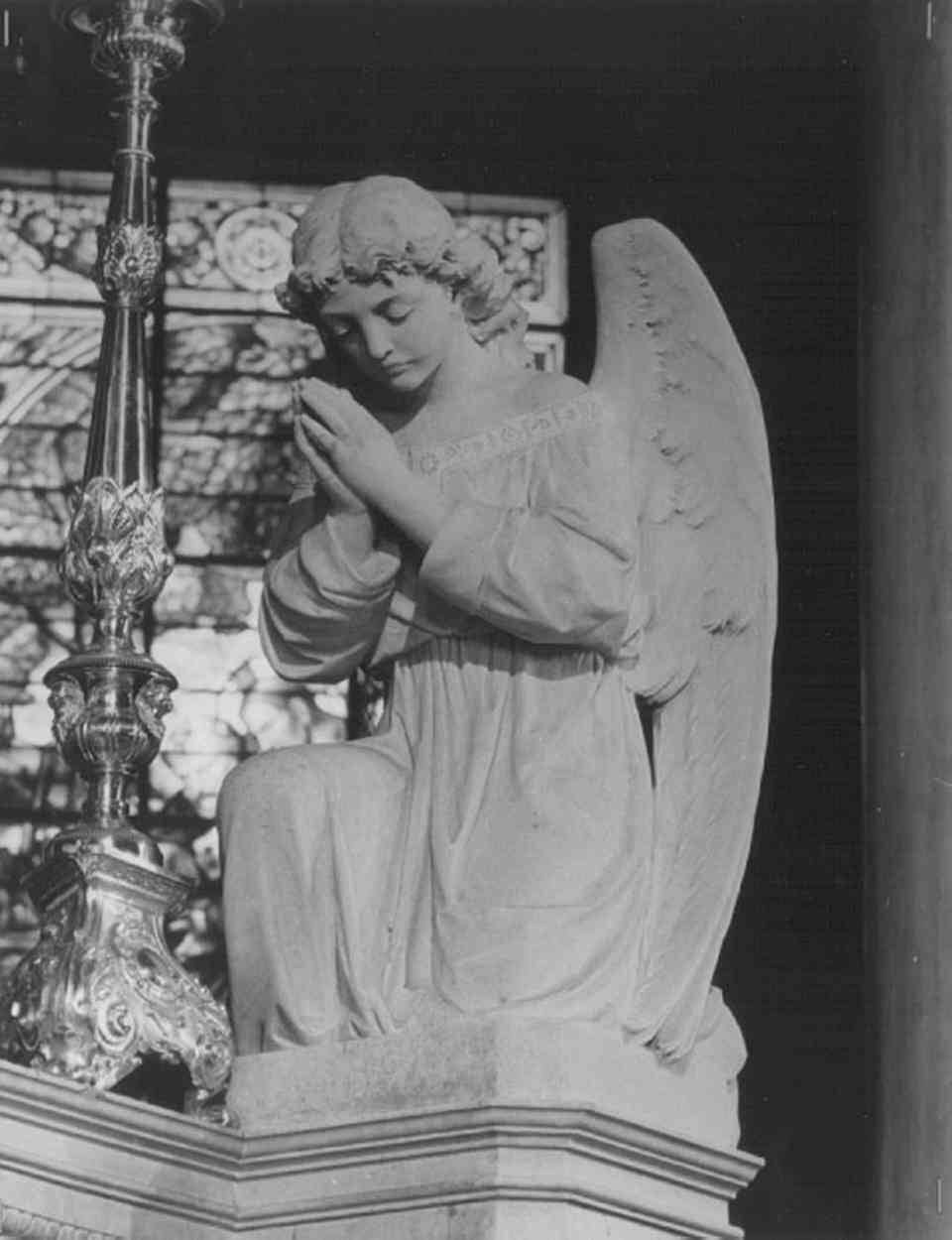 angelo (scultura) - ambito veronese (sec. XIX)