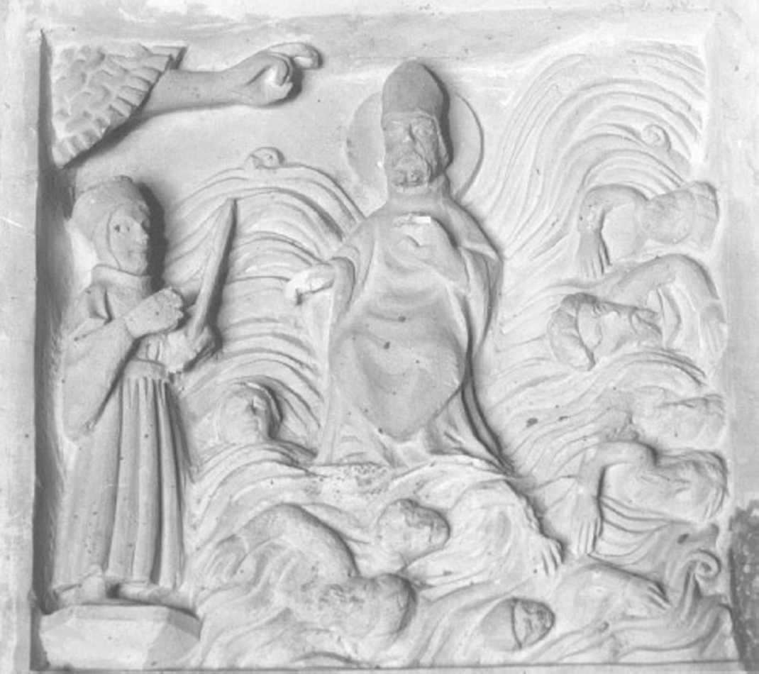 San Biagio (rilievo) di Giolfino Bartolomeo (sec. XV)