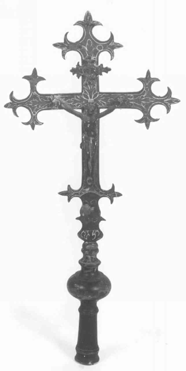 croce processionale - ambito veronese (sec. XVI)
