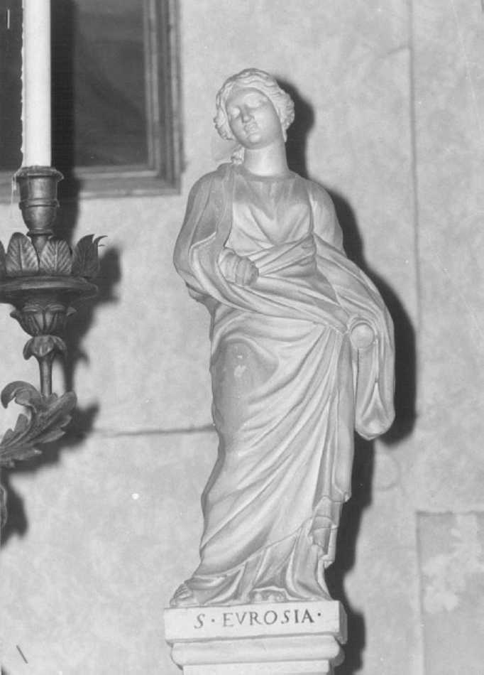 Santa (statua) di Zoppi Francesco (sec. XVIII)