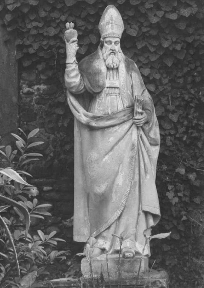 Sant'Agostino (statua) di Spahooshi Joseph Di Shlesia (sec. XIX)