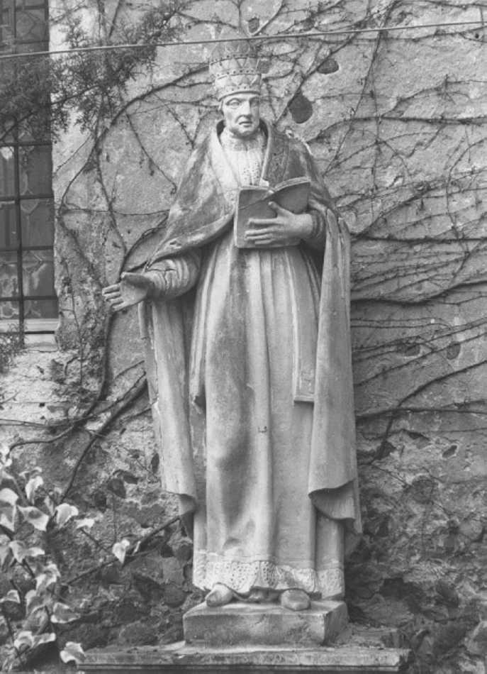 San Gregorio (statua) di Spahooshi Joseph Di Shlesia (sec. XIX)