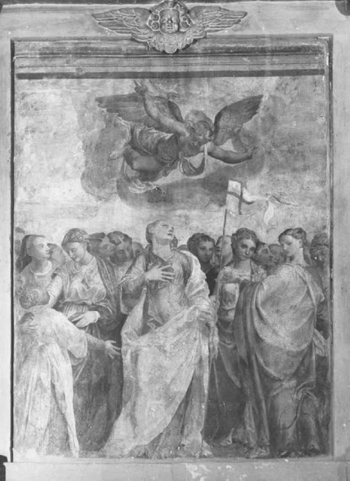 Sant'Orsola (dipinto) di Riccio Domenico detto Brusasorci (sec. XVI)