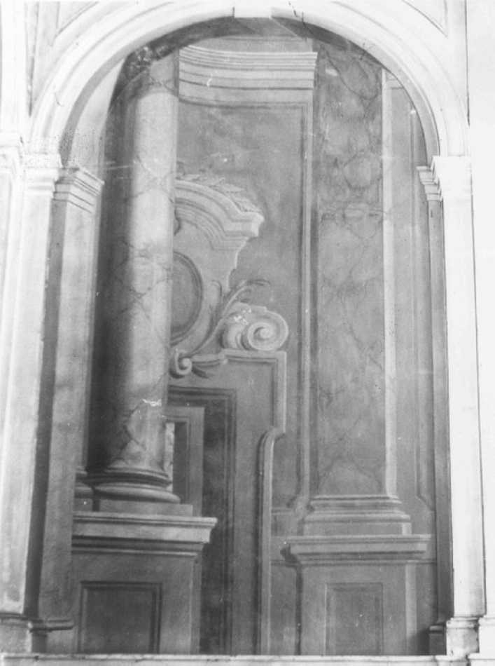 motivi decorativi architettonici (dipinto) di Marcola Marco (seconda metà sec. XVIII)