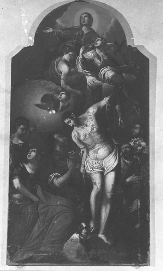 Madonna in gloria (dipinto) - ambito veronese (sec. XVII)