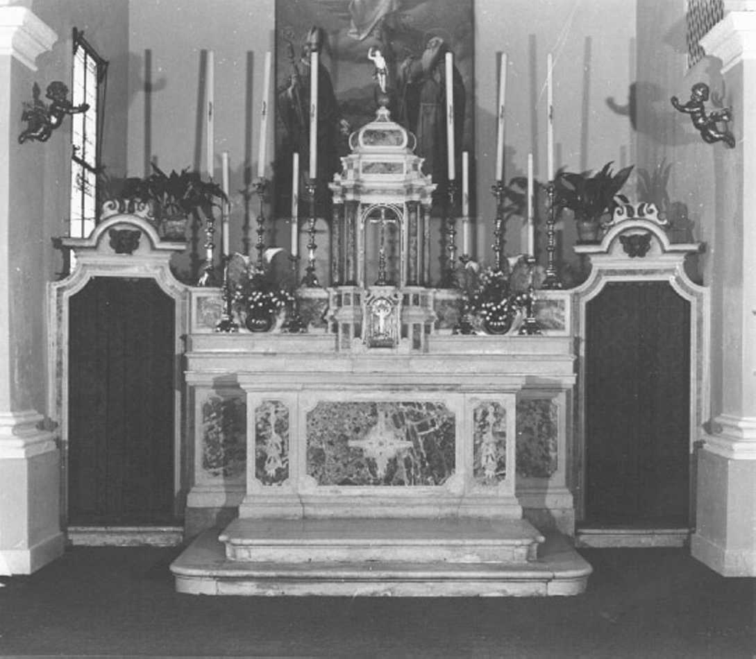 altare maggiore - bottega veneta (inizio sec. XVIII)
