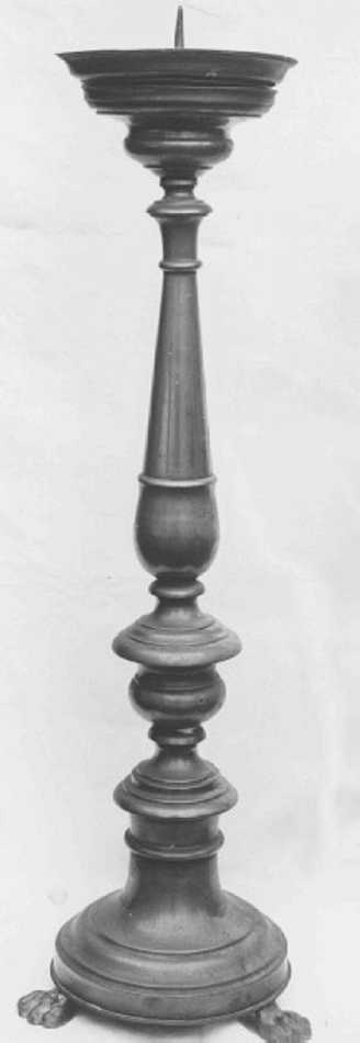 candelabro - bottega veneta (inizio sec. XIX)