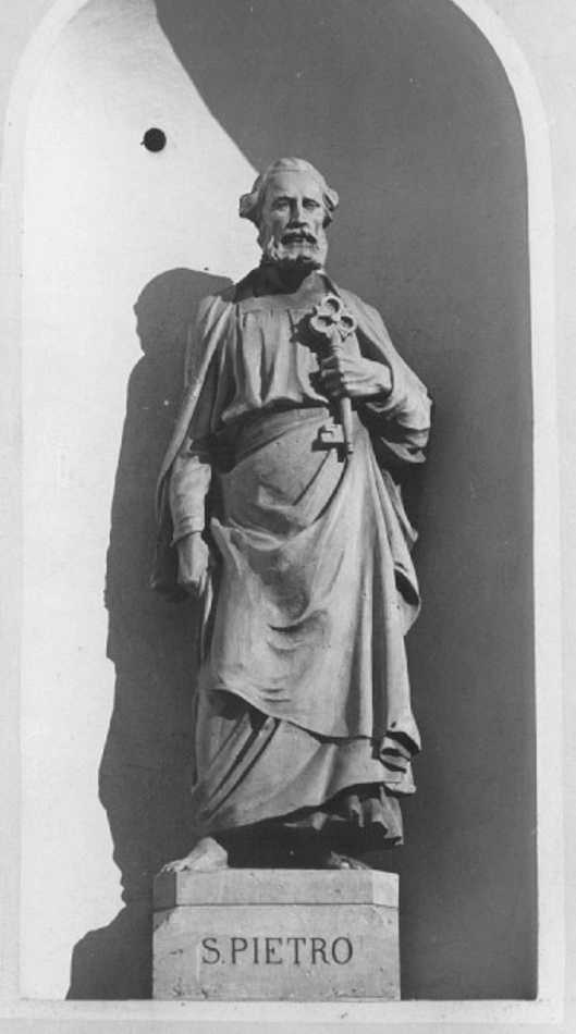 San Pietro (statua) - ambito veneto (sec. XIX)